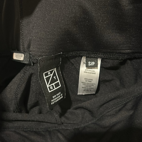 MICHI Black and Yellow Workout Leggings - Picture 4 of 6